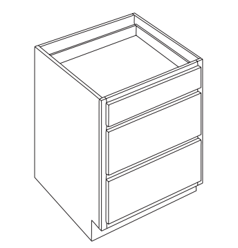 3 Drawer Base