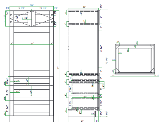 Oven Cabinets