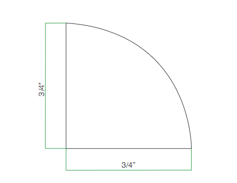 QUARTER ROUND MOLDING