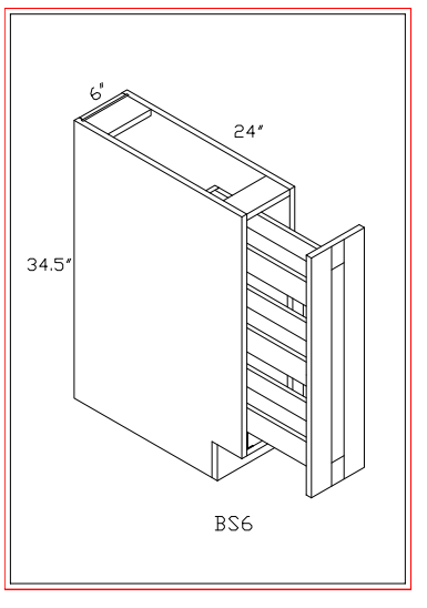 Full Door Base 9'