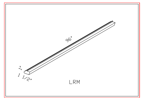 LIGHT RAIL MOLDING